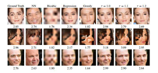 Illustration for article titled Google Brain Cleans Up Low-Res Photos by Turning Everyone Into a Glitched Out Monster